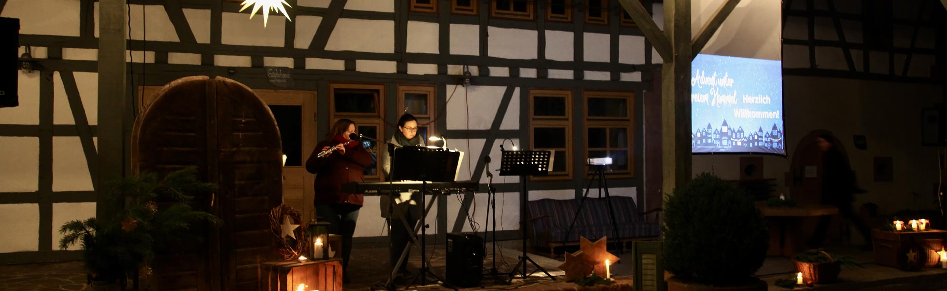 Begegnungszentrum REZ: Musikduo im Advent
